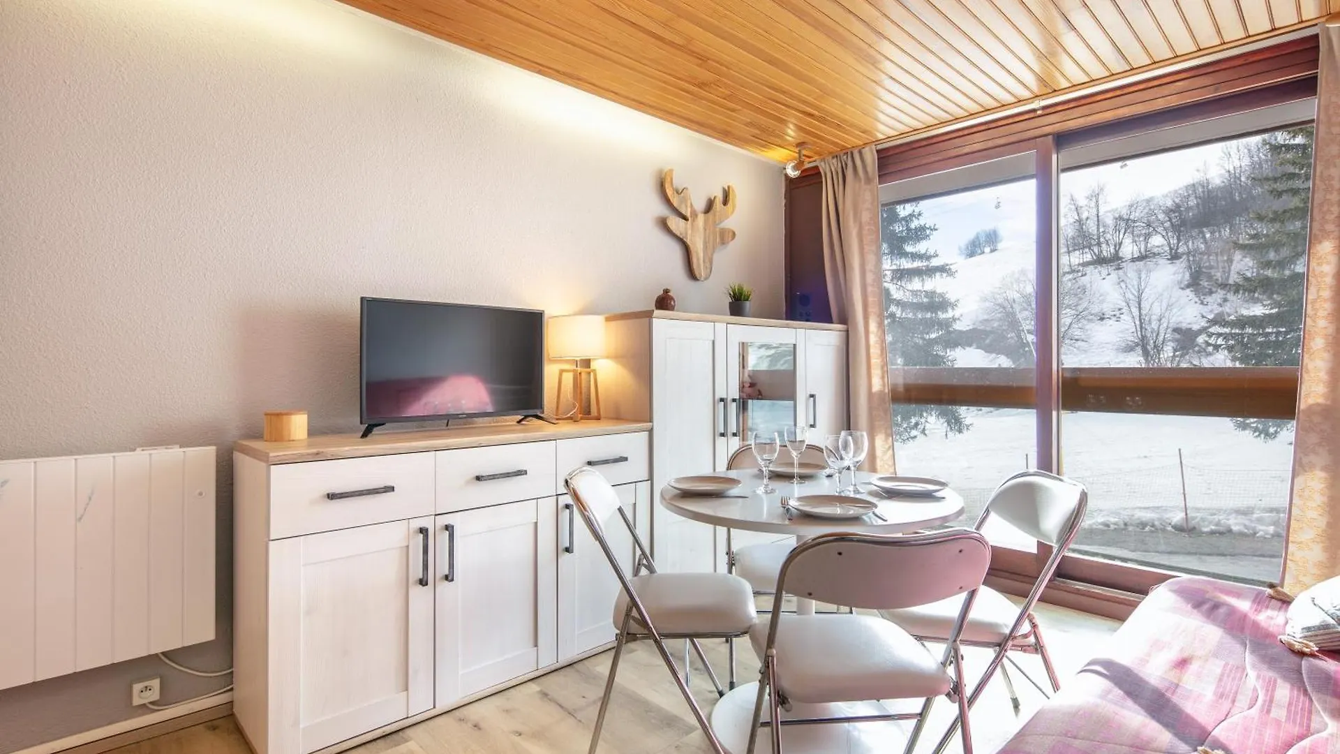Apartamento Les Echos Des Cimes - Pistes Accessibles A Pied Villarembert